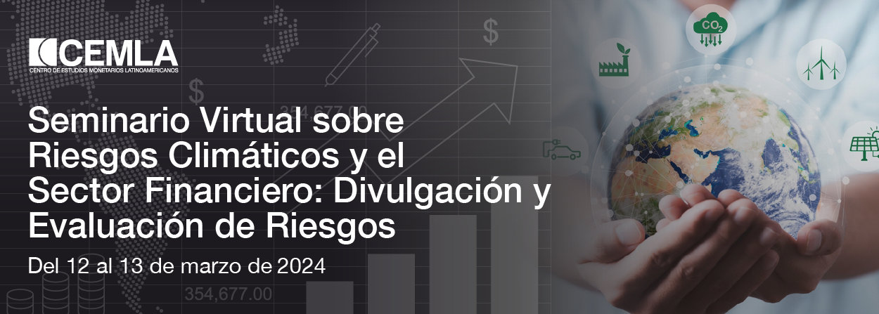 Seminario CEMLA/FSI sobre Riesgos Climáticos y el Sector Financiero: Divulgación y Evaluación de Riesgos 