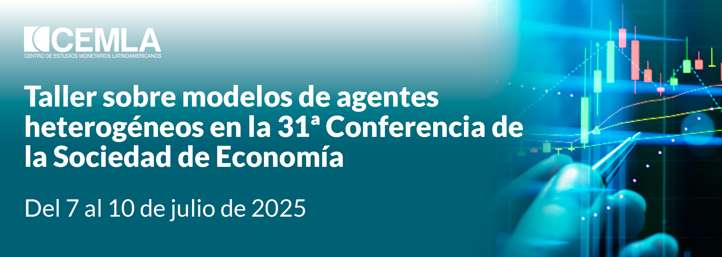 Taller sobre modelos de agentes heterogéneos en la 31ª Conferencia de la Sociedad de Economía Computacional